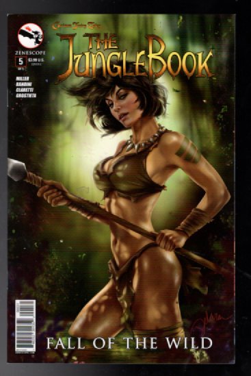 GRIMM FAIRY TALES JUNGLE BOOK FALL OF THE WILD 5 VARIANT DELARA